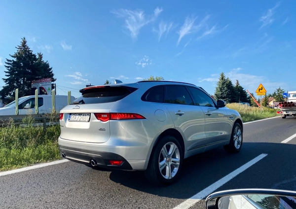 Jaguar F-Pace cena 142999 przebieg: 188000, rok produkcji 2017 z Jaworzno małe 631